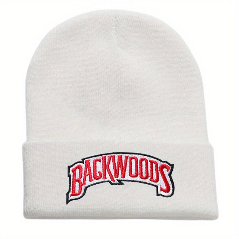 Embroidered Knitted Hat Beanie Hat for Men & Women