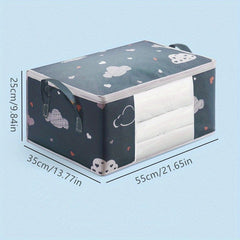 Large Capacity Dustproof Quilt & Clothes Storage Bag with Zipper