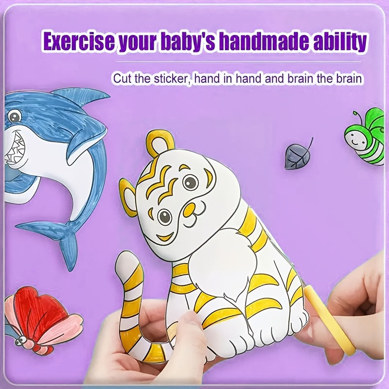 Doodle Drawing Roll for Early Learning DIY Painting