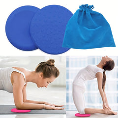 2pcs Non Slip Silicone Yoga Mat for Knee Elbow Protection