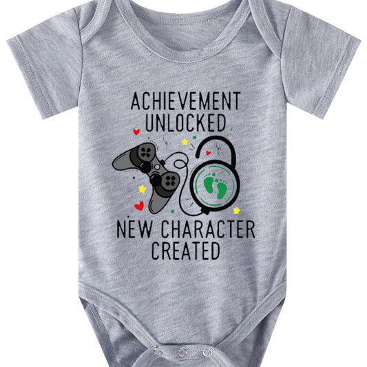 Game Console Pattern Newborn Romper Baby Creeper Clothing