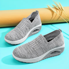 Women's Chunky Slip on Sneakers Air Cushion Anti-slip