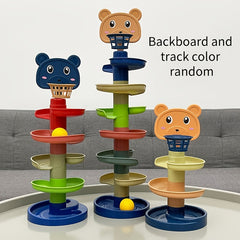 Children's Stacked Shooting Track Rolling Ball Tower