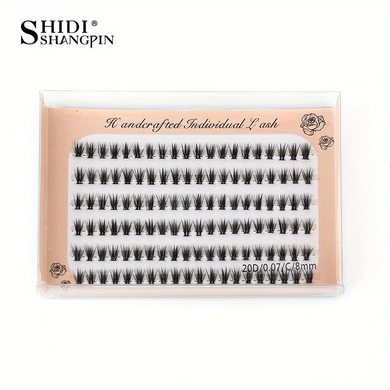 120 C Curl Individual Soft False Eyelashes - Extensions Box