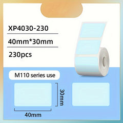M110 Mixed Colored Label Sticker Paper 40 X 30mm Square