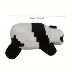 Panda Plush Toy 10 24Inch Pixel Animal Panda Doll Desktop Decoration