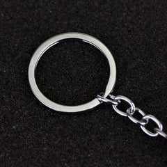 Dragon Alloy Keychain Red Inscription Men