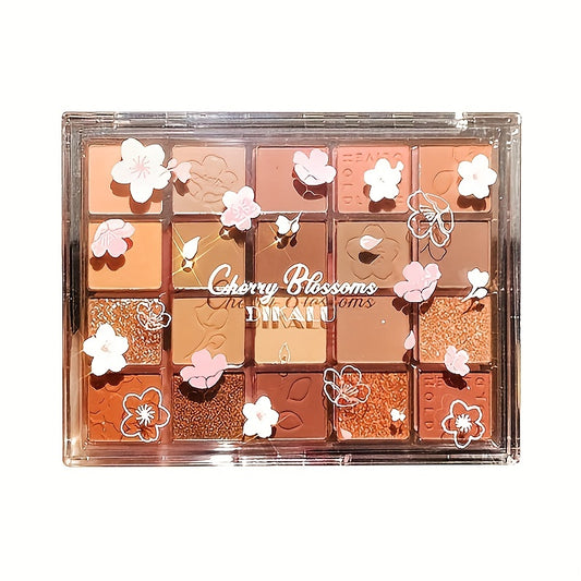 20 Milk Tea Earth Red Eyeshadow Palette