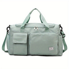 Large Capacity Gym Bag Portable Duffle Carry On Weekender Travel Bag