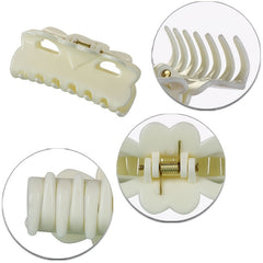 Large Hair Claw Clip Retro Non Slip Strong Hold Grip Hair Jaw Clip