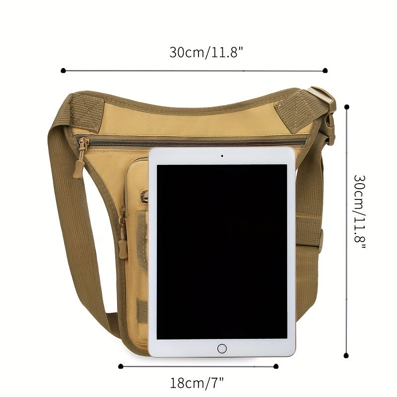 Military Tactical Leg Bag Nylon Waist Fanny Pack Outdoor Phone Pouch