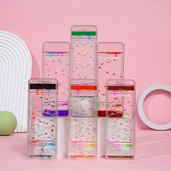 Liquid Hourglass Timer Stress Relief Toy - Birthday Gift