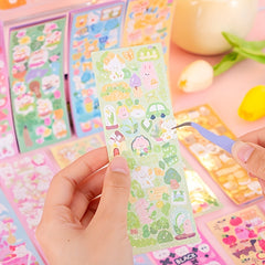 40pcs Puzzle Toy Sticker Set for DIY Crafts, Children's Gifts, Wrapping, Decor