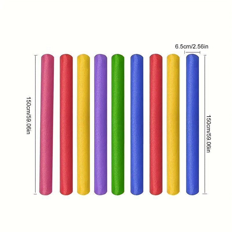 Colorful Swimming Pool Noodle Foam Tube - Fun & Flexible Pool Toy