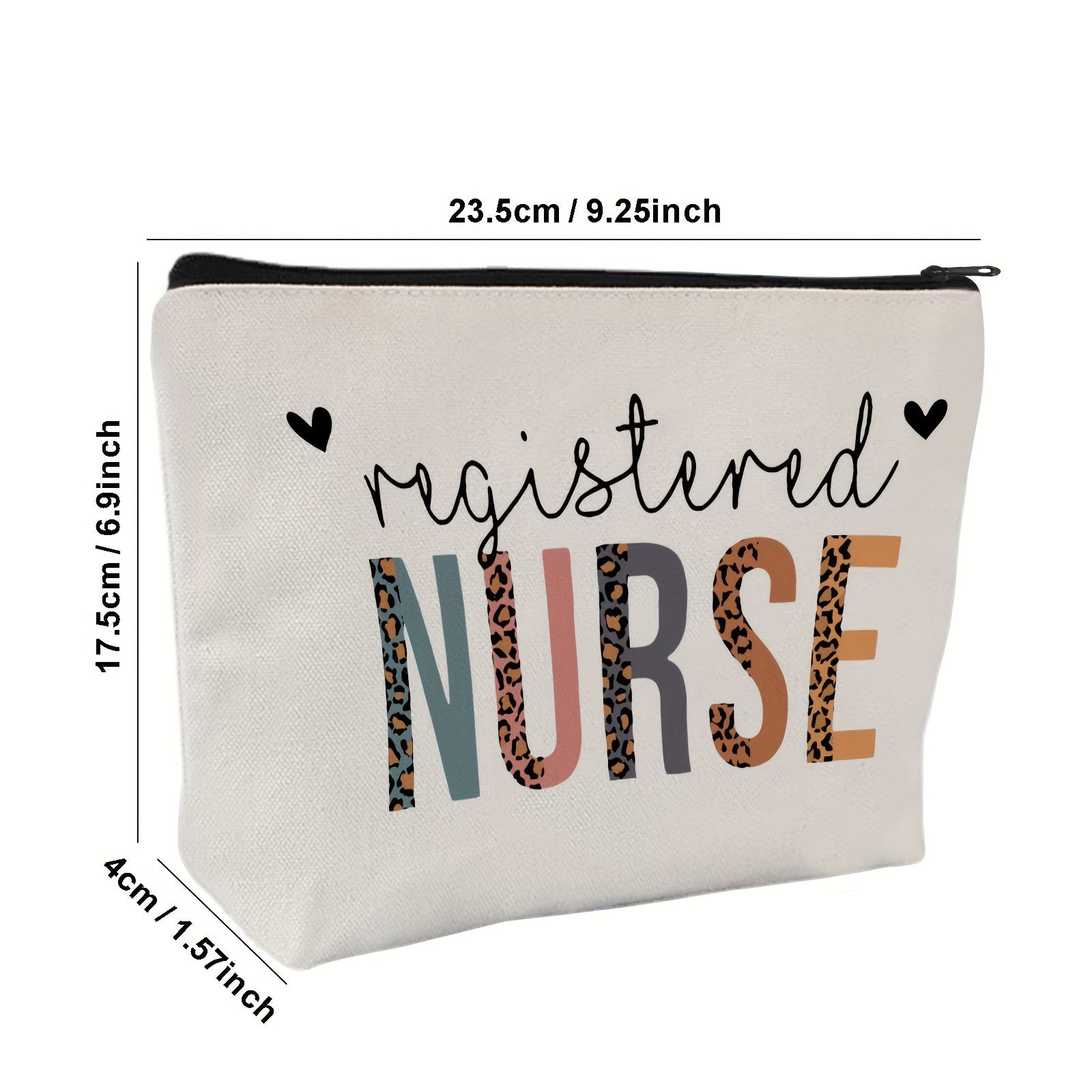 RN Gift Nurse Zipper Pouch Bag Nursing Appreciation Graduation