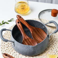 Teak Wooden Spoon Set for Porridge Rice Soup Seasoning Durable Kitchen Utensils