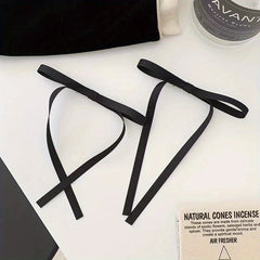 Y2K Solid Hair Ribbon Sweet Hair Accessories For Braids Ponytail