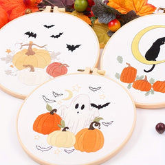Embroidery DIY Material Bag Halloween Christmas Gift