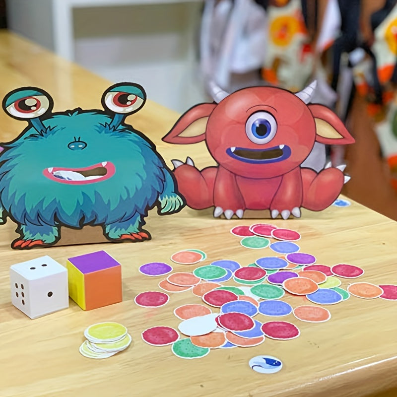 Qixi Monster Cookie Math Toy for Kids