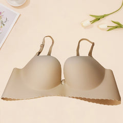 Comfortable Wireless T-shirt Bra Solid Glossy Women's Lingerie