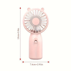Handheld Small Fan Portable Mini Fan Pocket Fan With Desktop