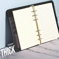 6 Hole Loose Leaf Paper Refills for Binder Notebook Planner Diary Journals