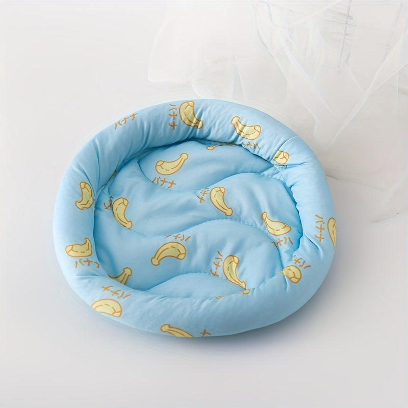 Summer Sleep Mat for Hamsters and Hedgehogs Ice Silk Pet Nest Pad