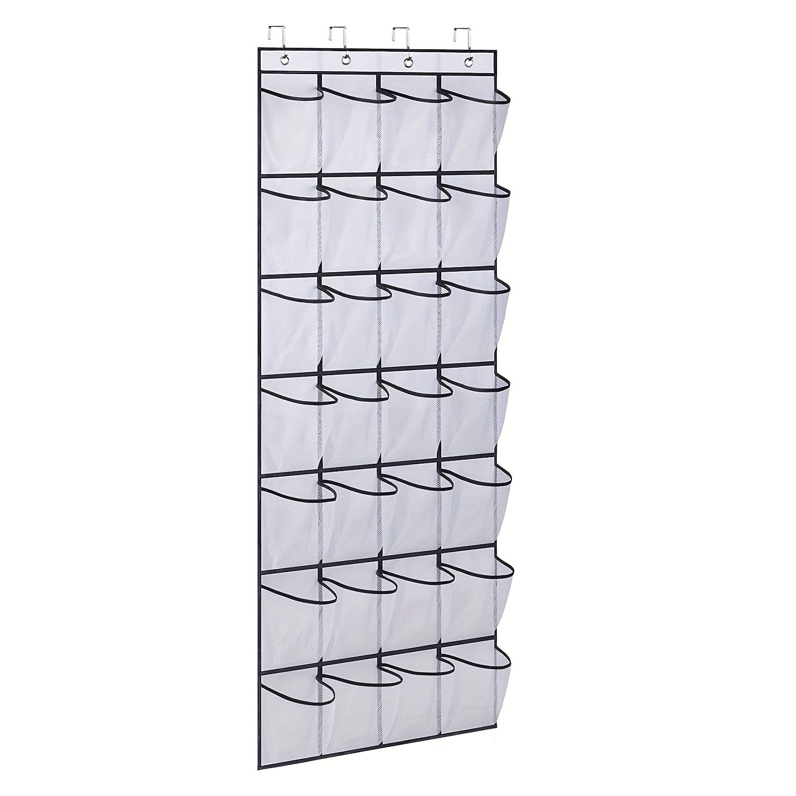 24 Pockets Over The Door Hanging Shoe Organizer 56 01cm X 22 0cm