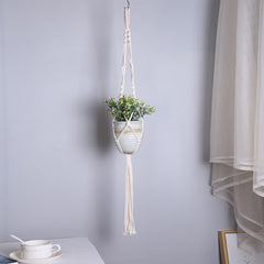 Macrame Plant Hanger Indoor Flower Pot Holder Hanging Planter Basket