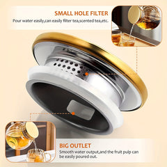 Glass Tea Kettle 44oz 1300ml Borosilicate Glass Teapot With Infuser And Lid