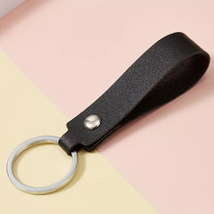 Leather Lanyard Keychain Keyring Bag Accessories Car Keychain Accessories