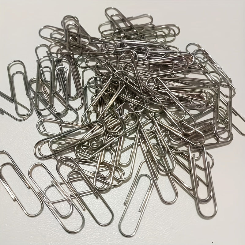 80pcs No 3 Metal Paper Clip Stationery