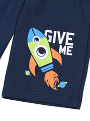 Boys Rocket Shorts Casual Summer Kids Clothes