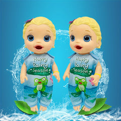 Adorable Frog Pattern Jumpsuit for 25-30" Dolls