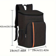 Large Capacity Insulated Backpack Cooler Bag for Camping Picnic