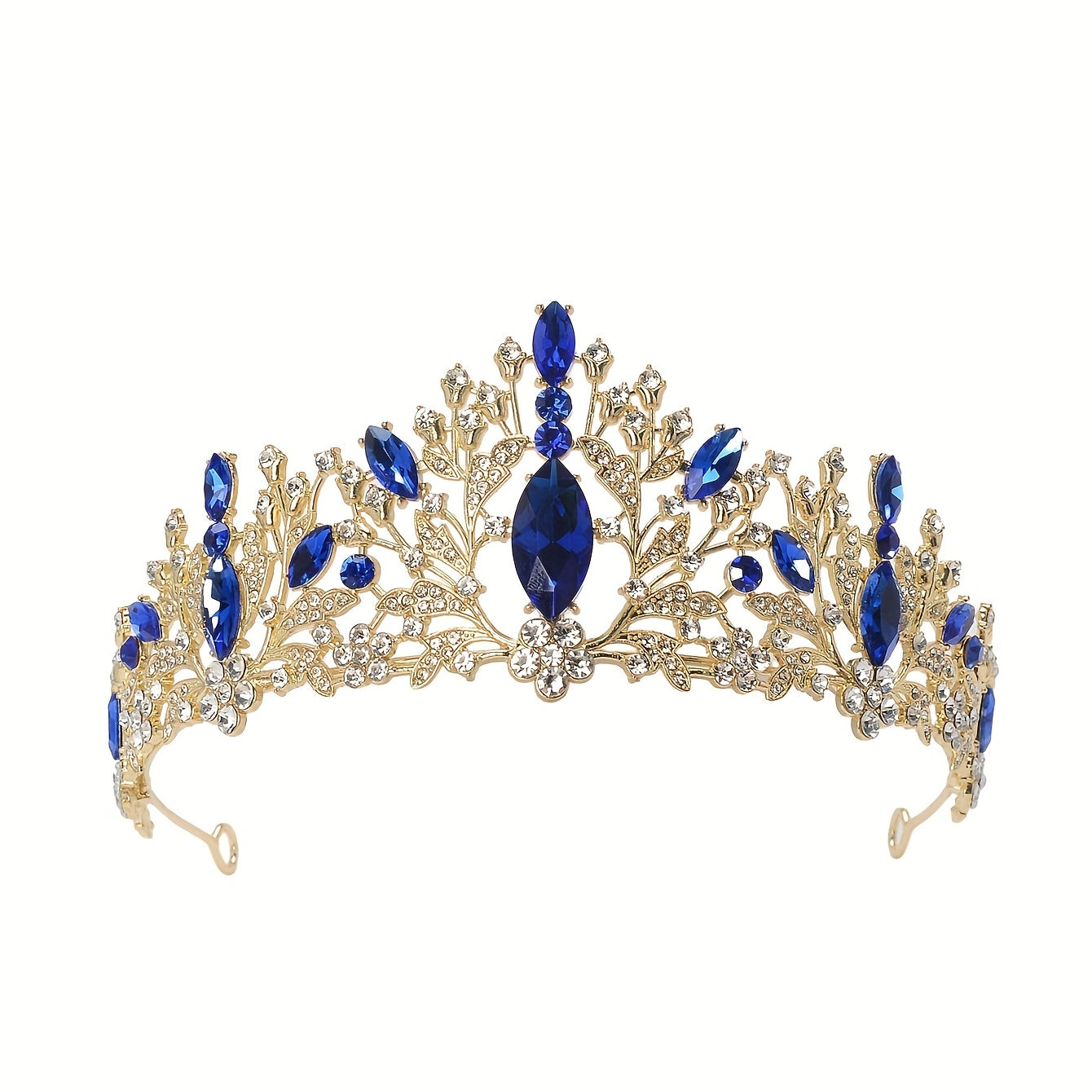 Rhinestone Decor Headband Crown Wedding Headband Crystal Bridal Headband