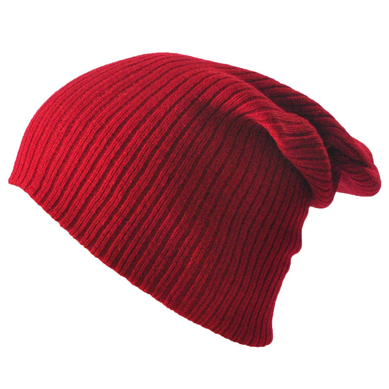 Women's Winter Woolen Beanie Hat Soft Knit Skull Cap