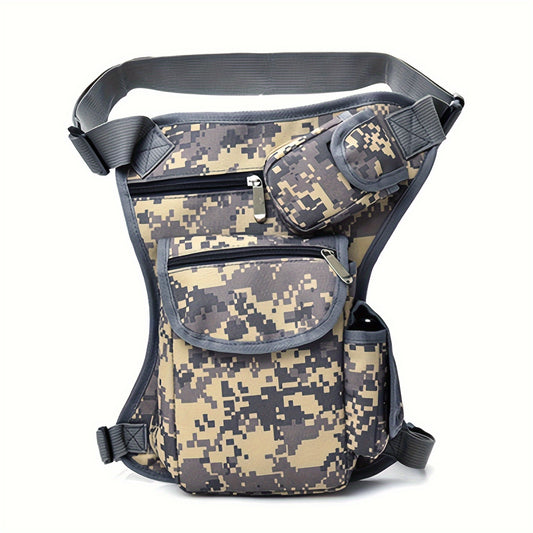 Men's Multifunctional Waist Leg Bag Outdoor Sports Waist Bag