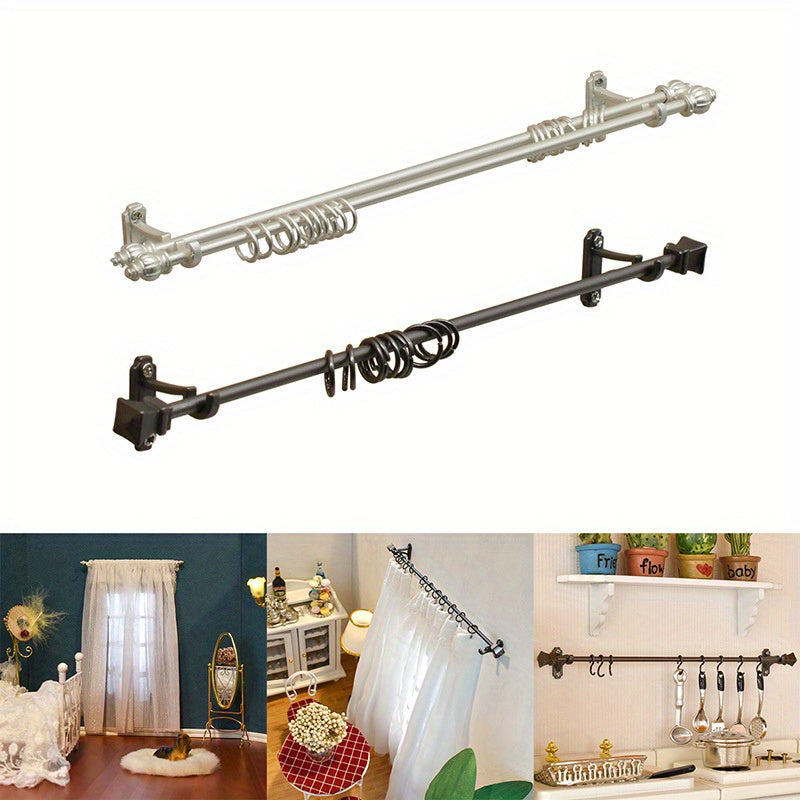 1:12 Scale Dollhouse Curtain Rod Bracket Small Ornament