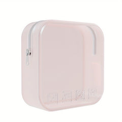 Silicone Toiletry Bag Travel Portable Clear Storage Bag