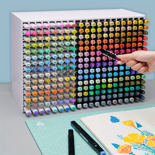 Markers Storage Rack Organizer Removable Dividers