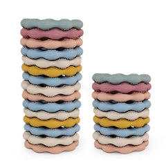 Silicone Teethers for 6 Months Babies - Boilable & Anti Chewable