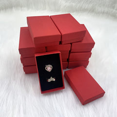 12pcs Ring Set Box Earrings Ear Stud Packaging Box Jewelry Accessories Box