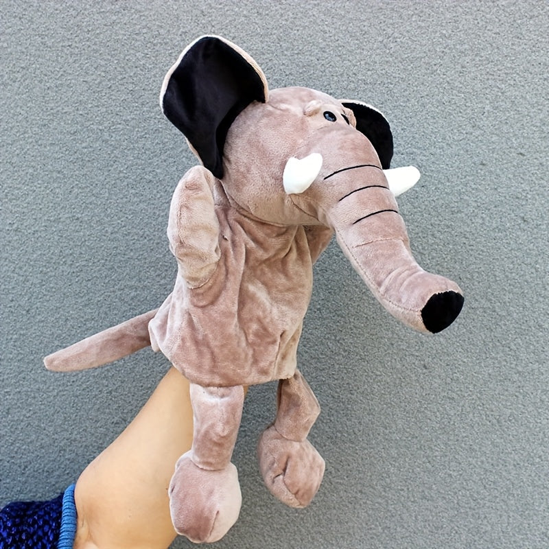 Interactive Elephant Plush Toy - Soft Fabric - Playful Gift