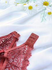 Scallop Trim Lace Bra Wireless Comfort