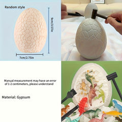 6pcs Dinosaur Egg Digging Toys Excavation Games