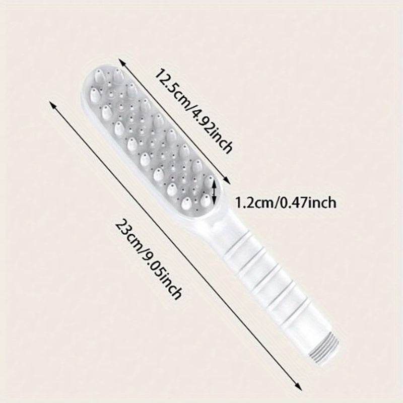 Two Tone Pet Bath Massage Brush For Dog And Cat