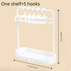 Doll House Mini Hanger Set with Hooks - Clothes & Shoe Rack for Dolls