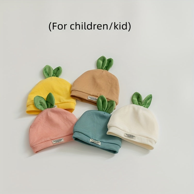 Children's Pullover Cap Baby Fetal Cap Summer Thin Cotton Hat