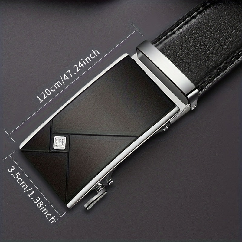 Men's Casual Business Automatic Buckle Belt for Husband Father's